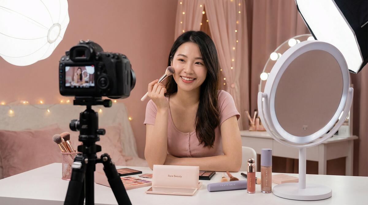 老蘑菇视频隐藏路美妆视频教程